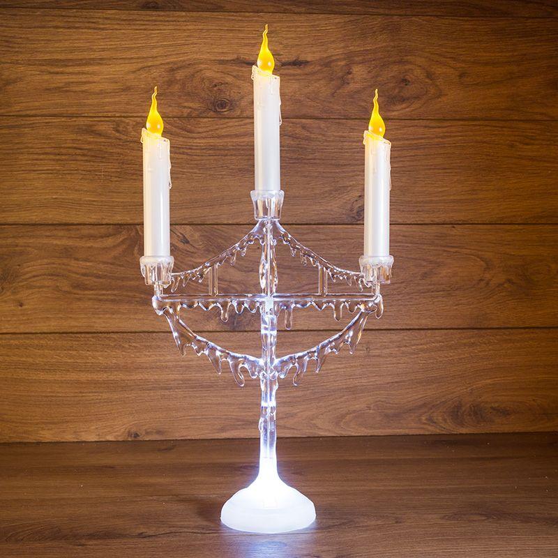 Фигура домашняя на подставке Подсвечник со свечками