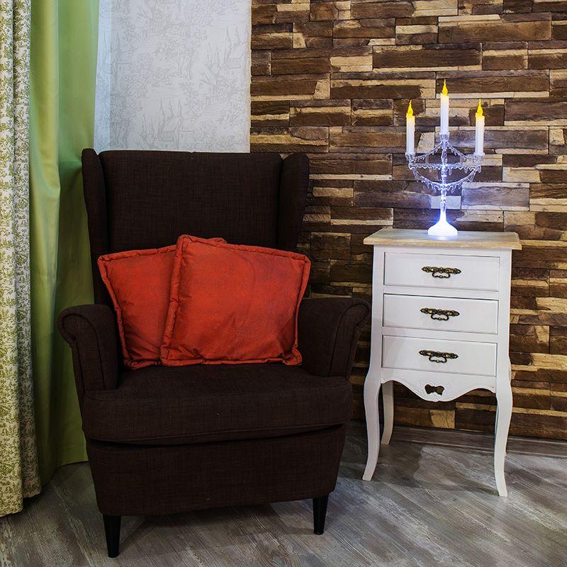 Фигура домашняя на подставке Подсвечник со свечками