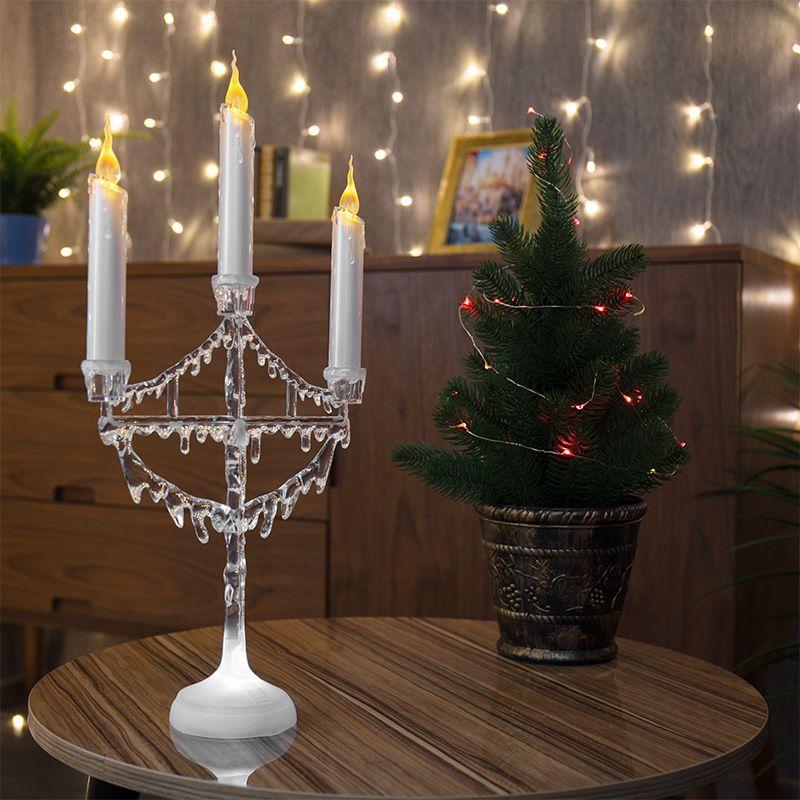 Фигура домашняя на подставке Подсвечник со свечками