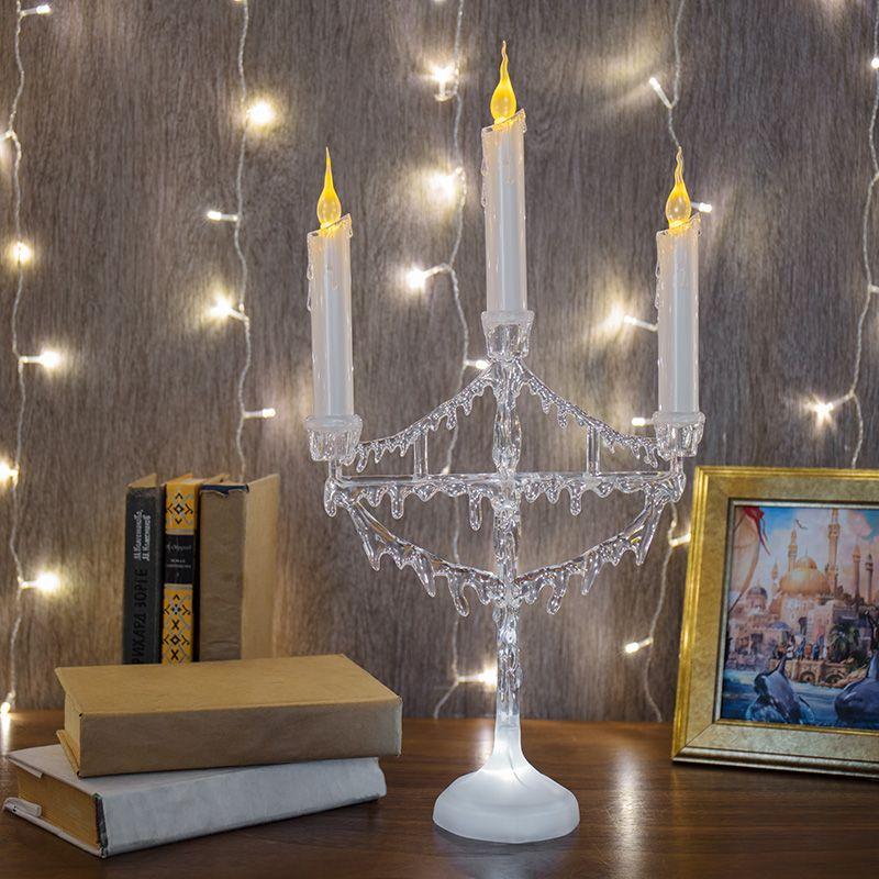 Фигура домашняя на подставке Подсвечник со свечками