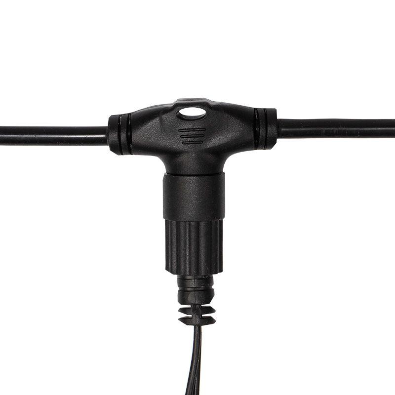 Гирлянда "LED Clip Light" 100мм 5х20м с трансф. теплый белый NEON-NIGHT 323-506