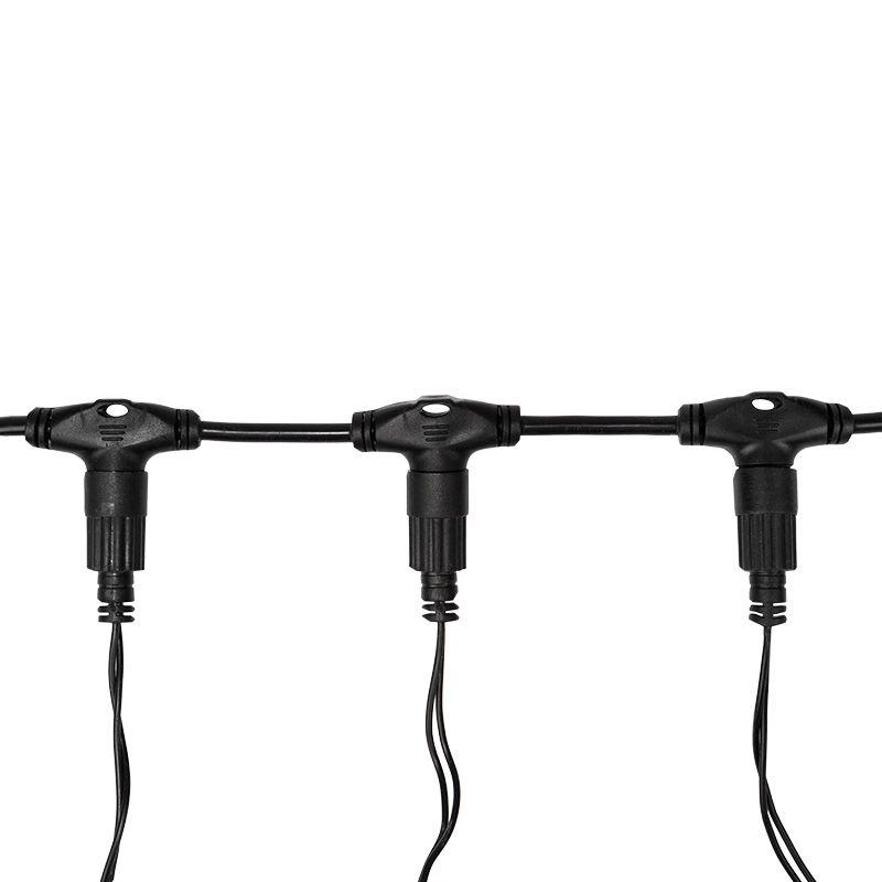 Гирлянда "LED Clip Light" 100мм 5х20м с трансф. теплый белый NEON-NIGHT 323-506