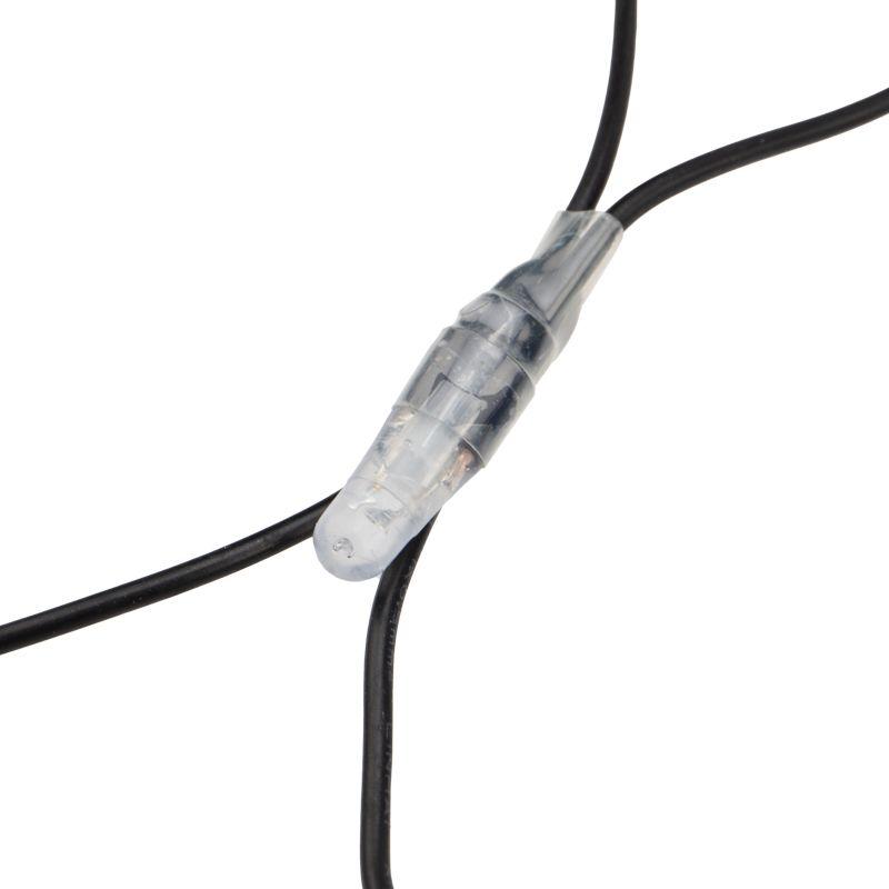 Гирлянда Сеть "НЕТ ЛАЙТ" 2х1.5м 288LED 18Вт 220В IP44 бел.; черн. провод NEON-NIGHT 215-021