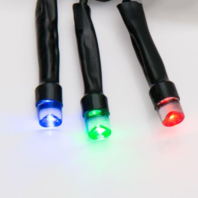 Гирлянда "ТВИНКЛ ЛАЙТ LED" (с контроллером 8 режимов) 20м 160LED 10Вт 220В IP44 мульти. NEON-NIGHT 303-119