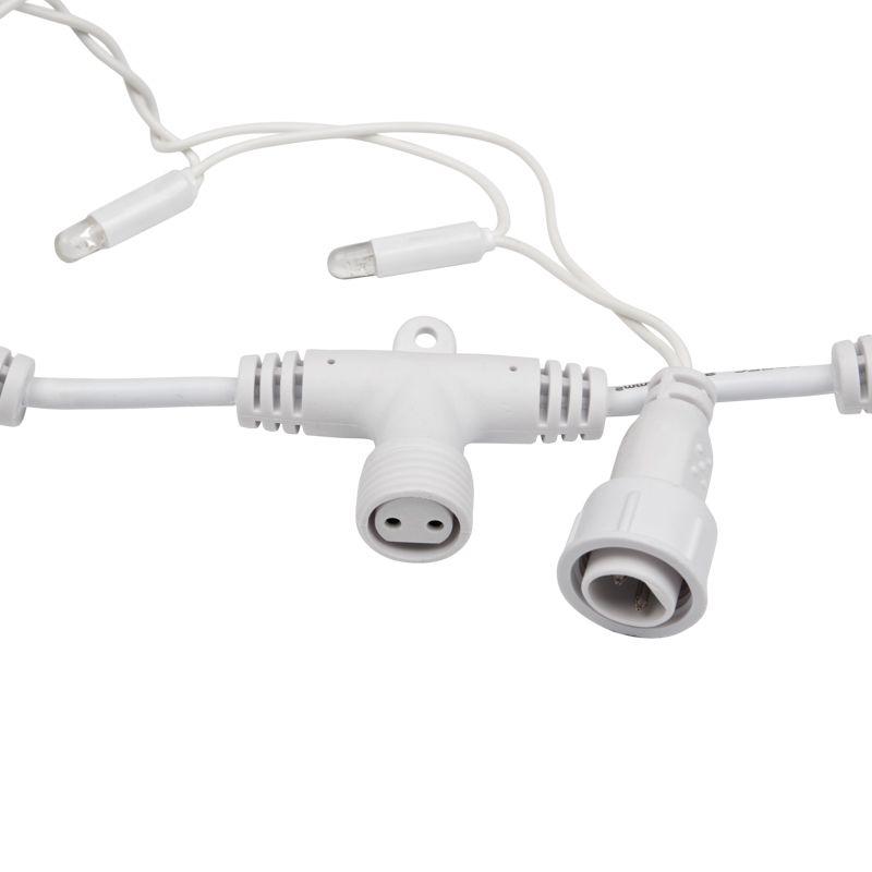 Гирлянда Дождь "ПЛЕЙ-ЛАЙТ" 2х3м 760LED 45Вт 220В IP44 бел.; флешинг бел. провод NEON-NIGHT 235-211