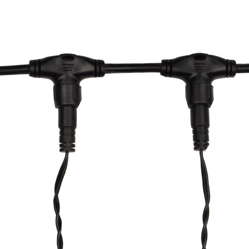 Гирлянда Дождь "ПЛЕЙ-ЛАЙТ" 2х3м 760LED 45Вт 230В IP44 син.; черн. провод NEON-NIGHT 235-143