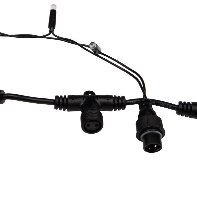 Гирлянда Дождь "ПЛЕЙ-ЛАЙТ" 2х3м 760LED 45Вт 230В IP44 син.; черн. провод NEON-NIGHT 235-143