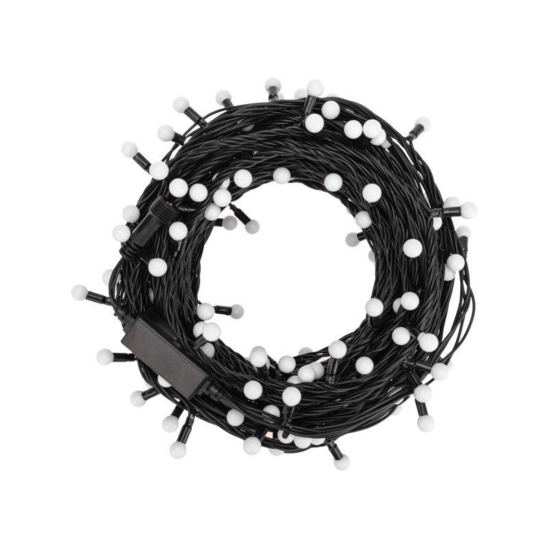 Гирлянда "LED ШАРИКИ" 20мх1.3 см 200LED 58Вт 220В IP44 мульти. NEON-NIGHT 303-509-1