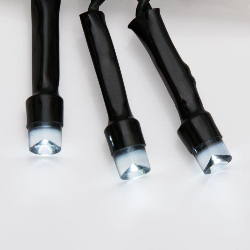 Гирлянда "Твинкл-Лайт" (с контроллером 8 режимов) 20м 160LED 10Вт 230В IP20 бел. провод темн.-зел. ПВХ NEON-NIGHT 303-115