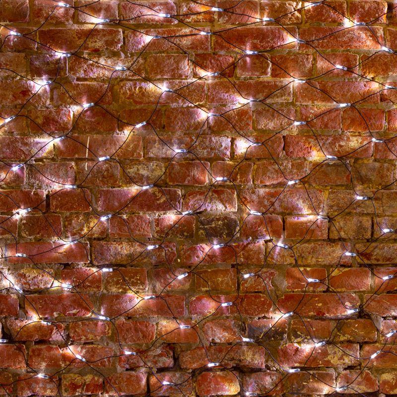 Гирлянда Сеть "НЕТ ЛАЙТ" 2.5мх2.5м 432LED 26Вт 220В IP44 черн. провод; бел. NEON-NIGHT 215-031