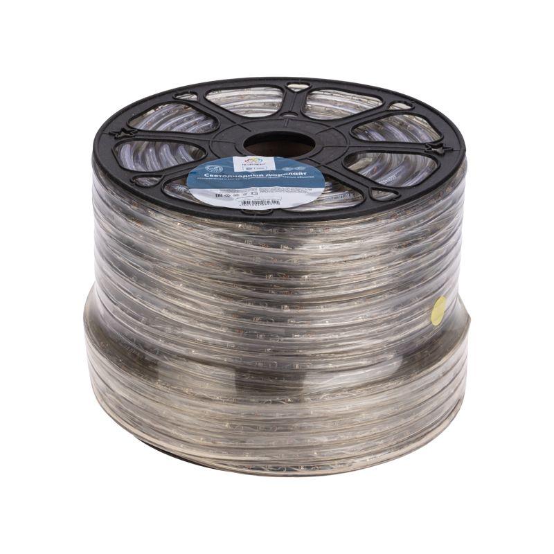 Шнур светодиодный Дюралайт чейзинг круглый 13мм зел. 2.4Вт/м 220В IP54 (уп.100 м) NEON-NIGHT 121-324