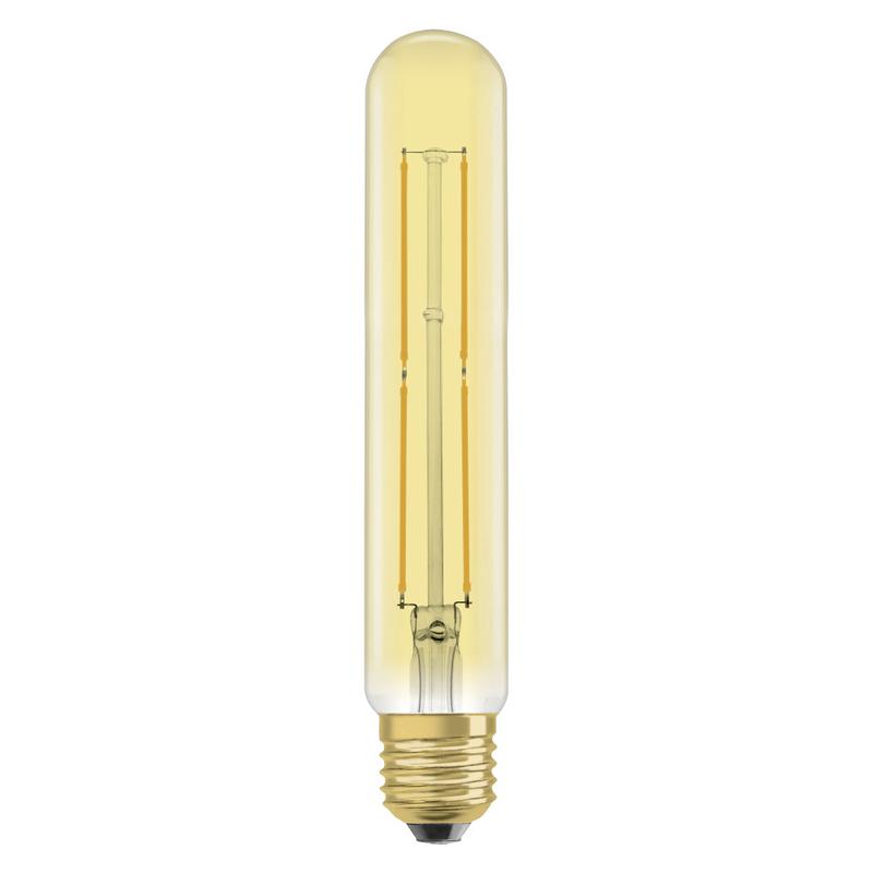 Лампа светодиодная филаментная 1906LED CL F40 4W/824 FIL GD FS1 E27 230В OSRAM 4058075808188