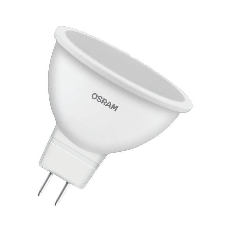 Лампа светодиодная LED 10 Вт GU5.3 6500К 800Лм спот 220 В (замена 75Вт) OSRAM (4058075582934)