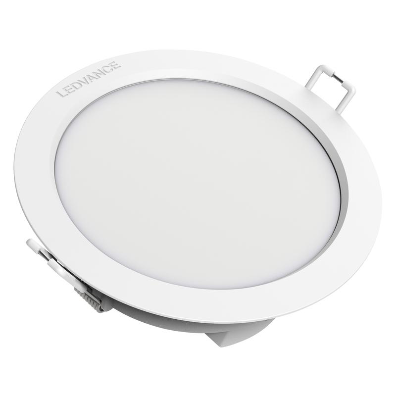 Светильник светодиодный Eco Class Downlight DL 865 WT 8Вт 6500К IP44 760лм встраив. даунлайт кругл. тонкий LEDVANCE 4058075644212