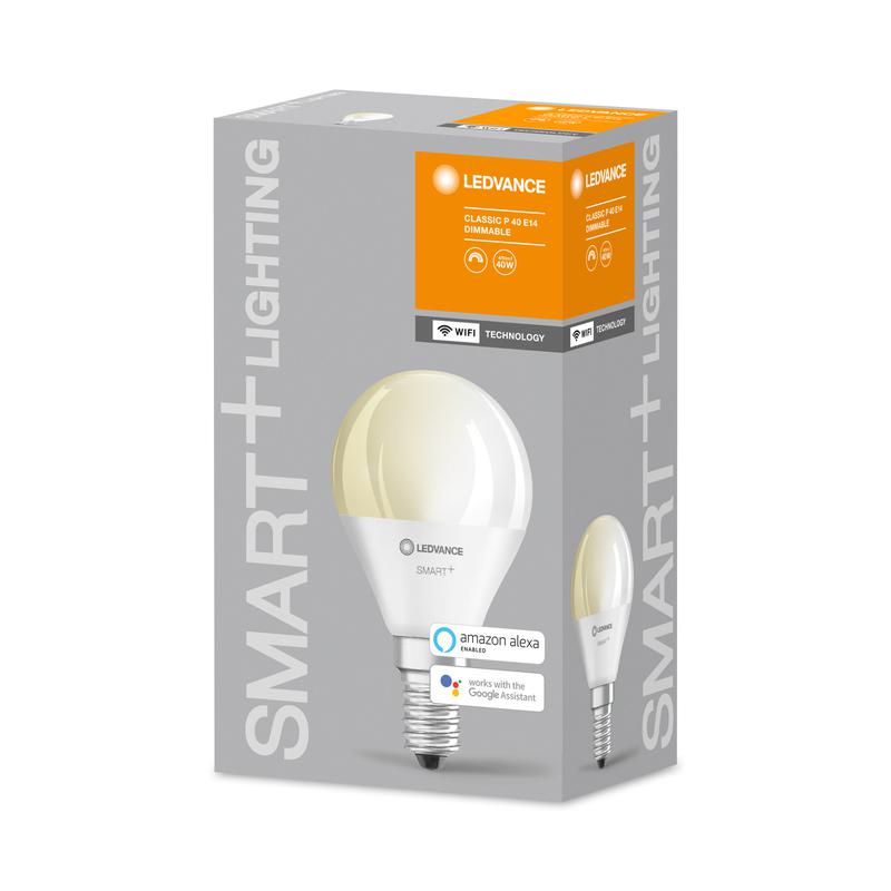 Лампа светодиодная SMART+ WiFi Mini Bulb Dimmable 40 5Вт/2700К E14 LEDVANCE 4058075485594