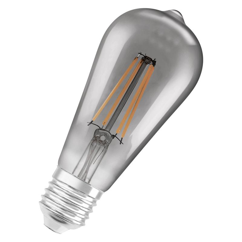 Лампа светодиодная SMART+ Filament Edison Dimmable 44 6Вт/2700К E27 LEDVANCE 4058075486140