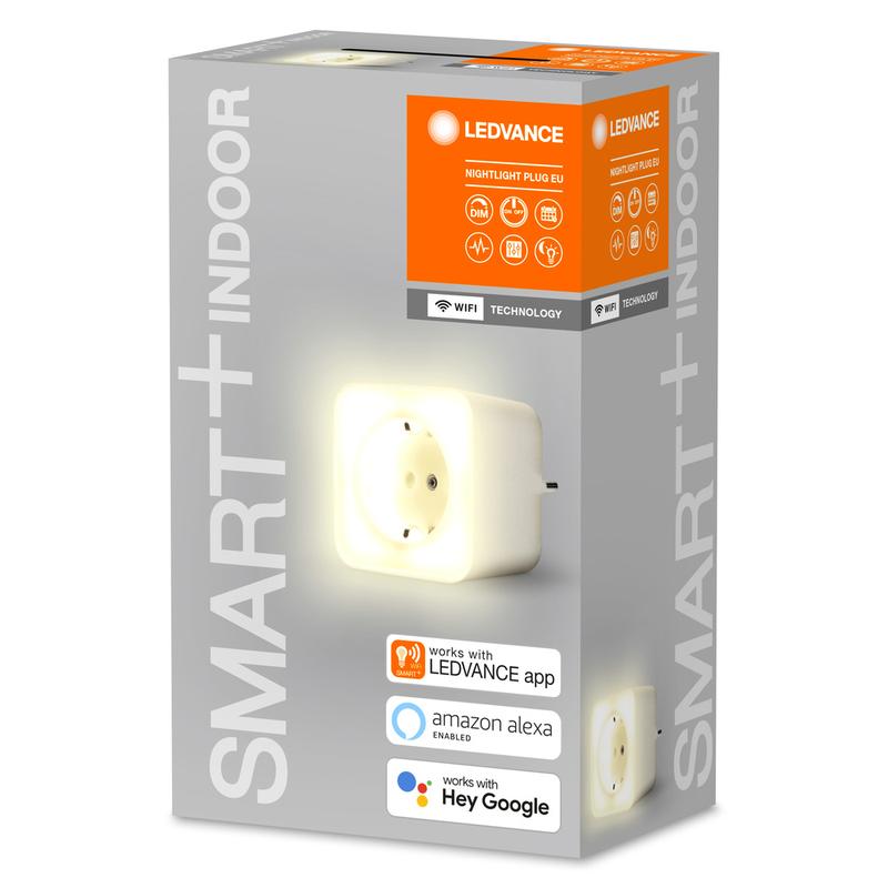 Розетка SMART WIFI NIGHTLIGHT PLUG Max 16A 220-240В LEDVANCE 4058075570993