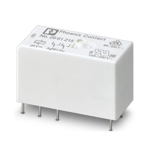 Реле одиночное REL-MR- 24DC/21-21AU Phoenix Contact 2961215