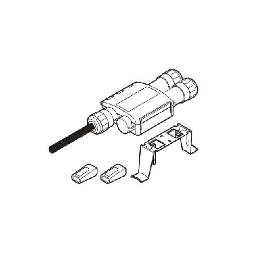 Узел подвода питания для двух греющих кабелей RAYCHEM RayClic-PS-02