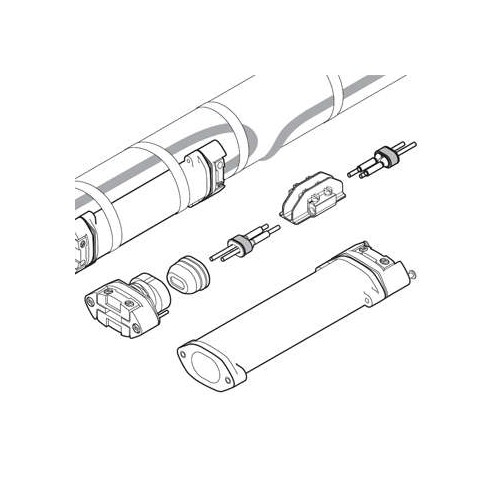 Муфта компактная для сращивания греющих кабелей Raychem S-150