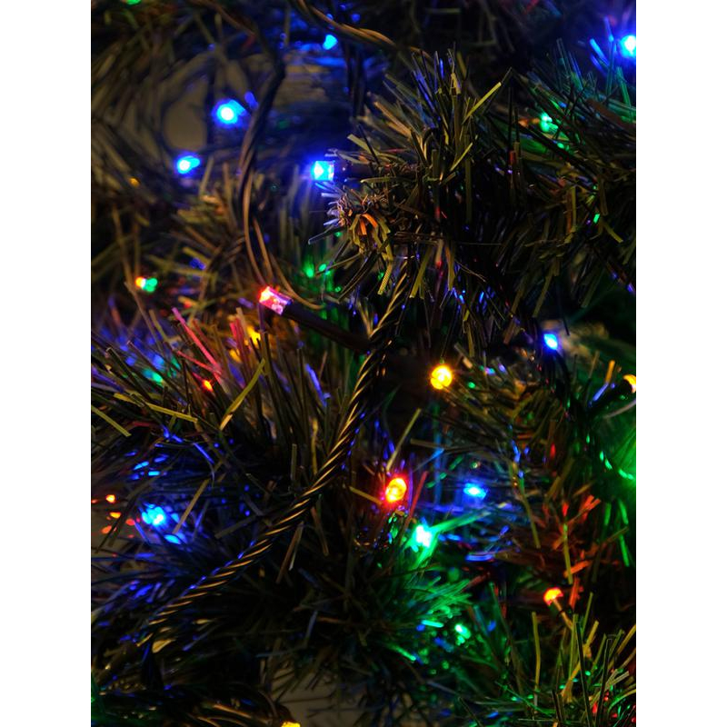 Гирлянда LD100C-GM 100 светодиод. LED 8 реж. 10м разноцв. SHLights 4607144116770