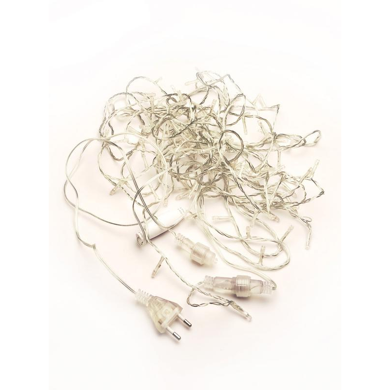 Гирлянда светодиодная LD120-W-E 120 с доп. подключ. до 20 доп. модулей 12м бел. SHLights 4607144111676