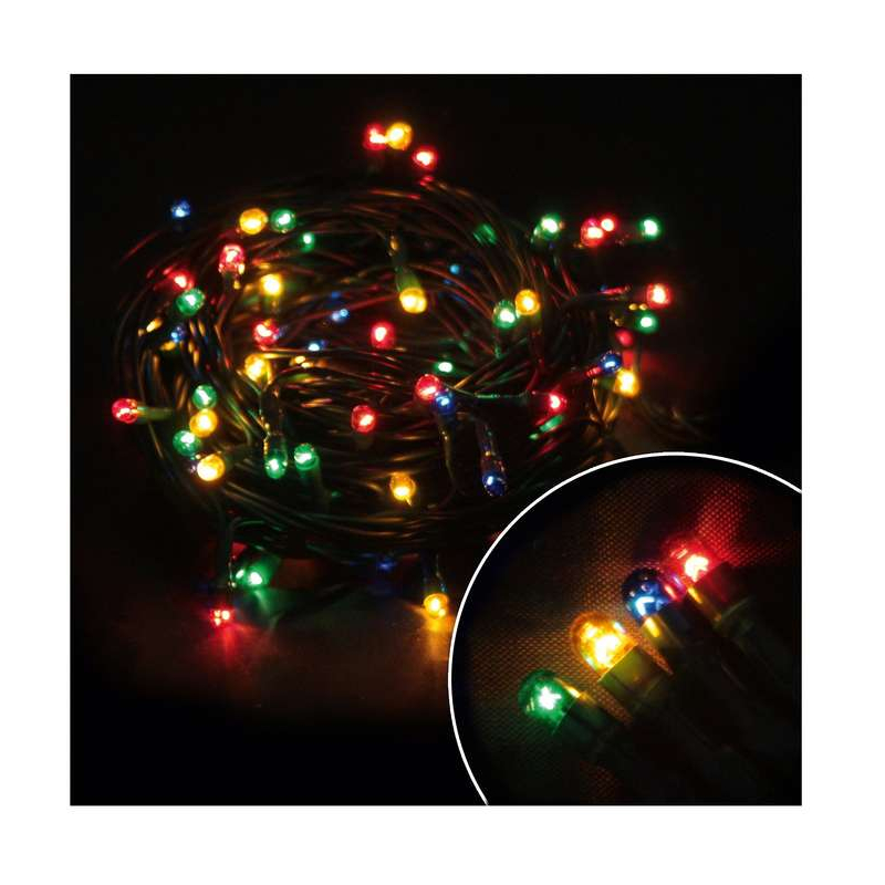 Гирлянда OTW200C-M 200 разноцв. микроламп 8 реж. IP40 10м SHLights 4607144111300