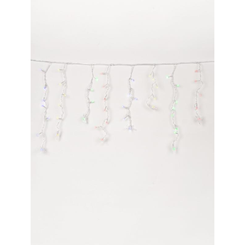 Гирлянда "Бахрома" DICLD-100M-C 100 мультиколорт светодиодов 1.7х0.5м с насадками SHLights 4690601047199