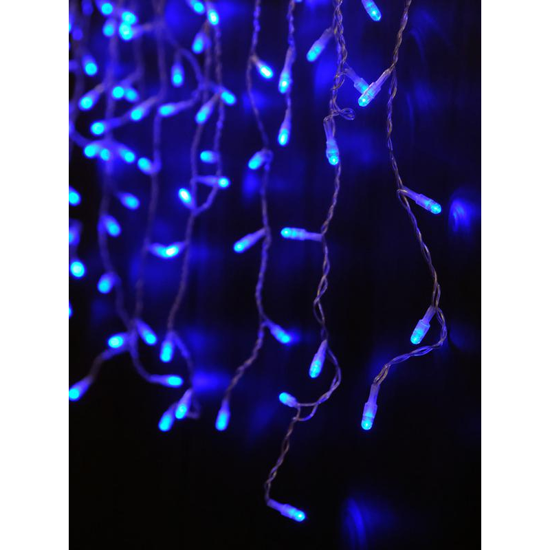 Гирлянда "Бахрома" OIC100LSE-B-T-I4 100LED 2м син. SHlights 4610003324940
