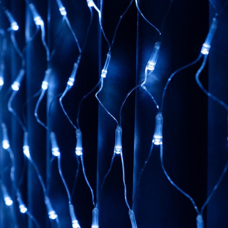 Гирлянда "Сеть" NTLD300-W-E 300LED 2х1.5 бел. SHlights 4610003328597