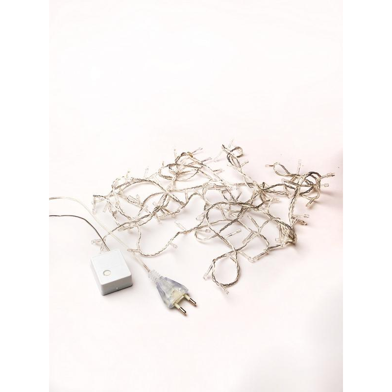 Гирлянда ILD100C-TW 100LED бел. 5м провод прозр. Shlights 4690601042750