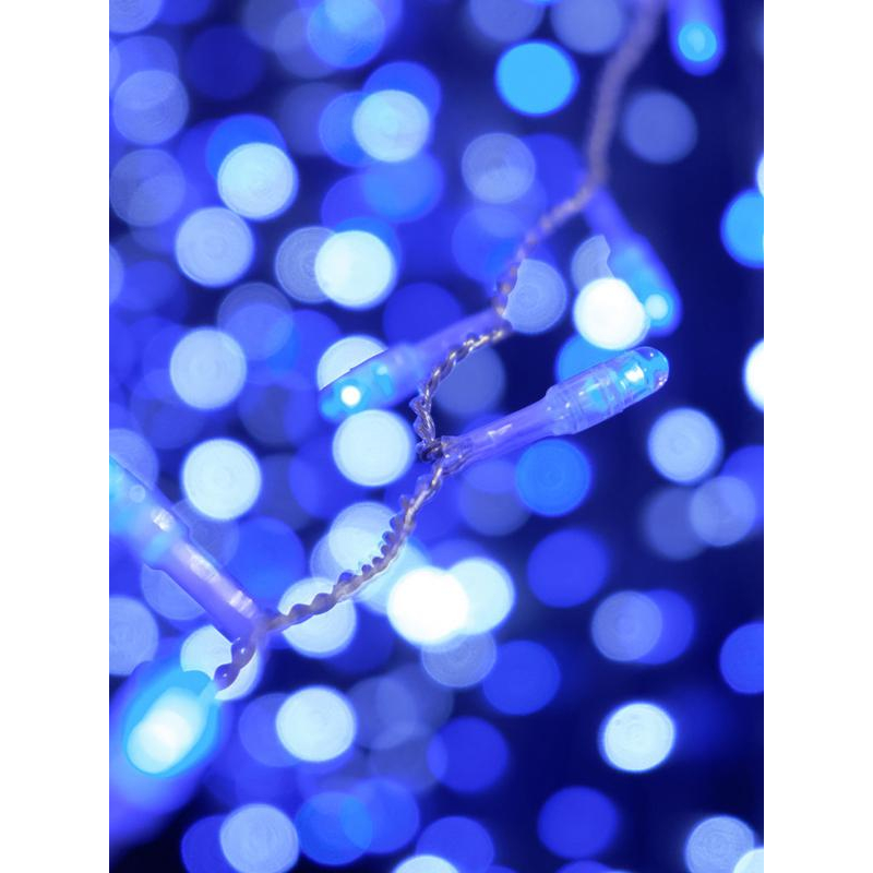 Гирлянда "Занавес" 500 LED 250х150см  уличная соед. до 6 мод. син. SHLights 4690601041319