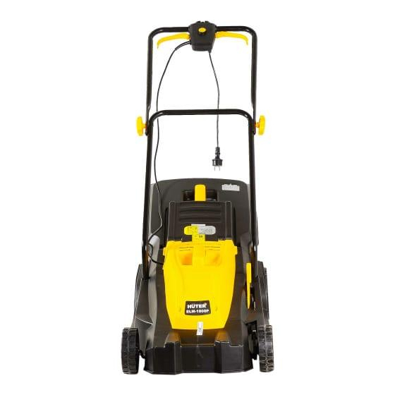 Газонокосилка электрическая ELM-1800P пластик HUTER 70/4/7