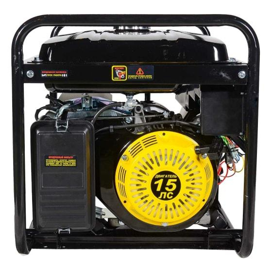 Бензогенератор DY8000LX-3 3ф 7000Вт электростартер Huter 64/1/28