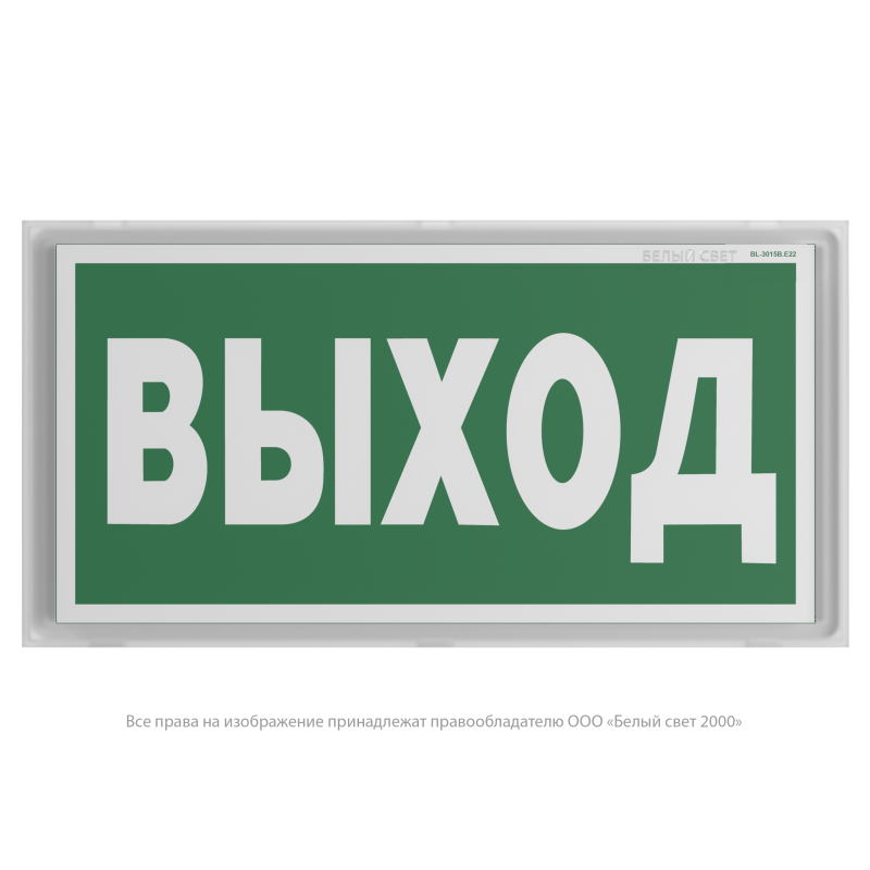 Аварийный светодиодный светильник BS-IDON-7811-10x0,3 LED IP65 1час (IDON)