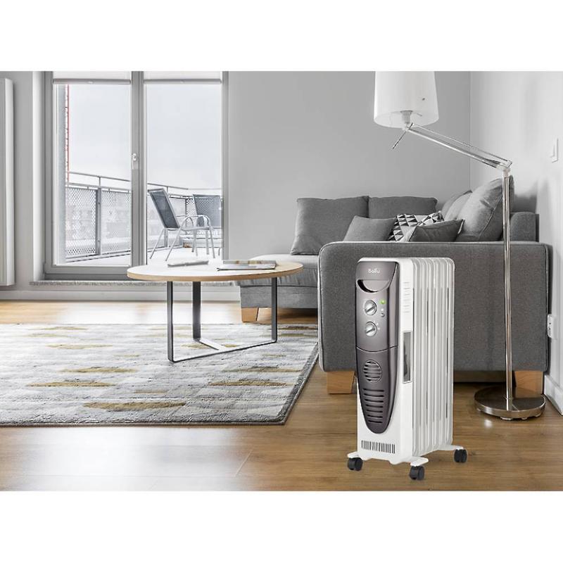 Радиатор электрич. 7 секц. масл. 1500Вт Turbo BOH/TB- 07FH 1500 Ballu НС-1132828