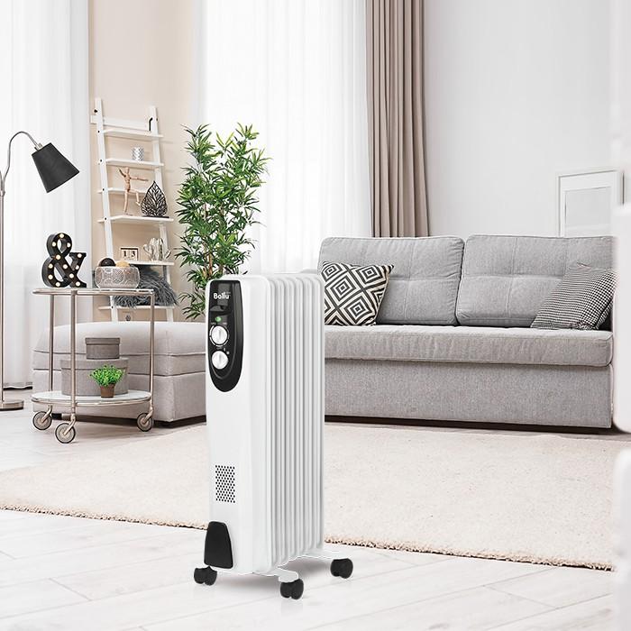 Радиатор электрич. 7 секц. масл. 1500Вт BOH/CL-07WRN/BOH/CM/CL-07WRN Ballu НС-1050876