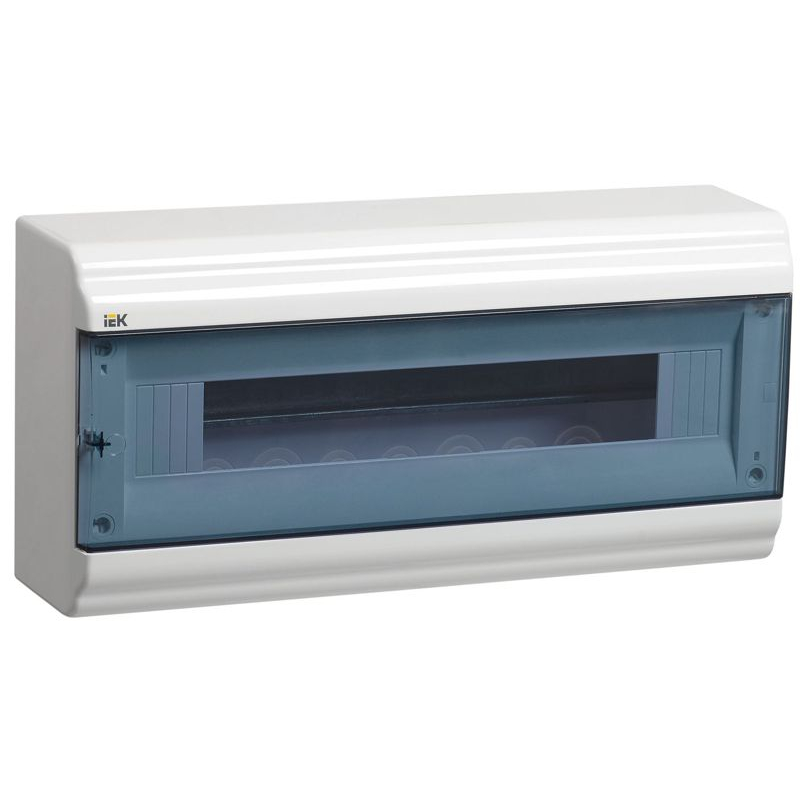 PRIME Корпус пластиковый ЩРН-П-18 модулей навесной белый IP41 IEK