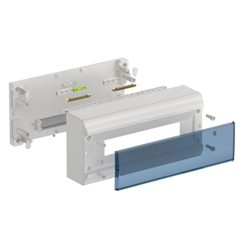 PRIME Корпус пластиковый ЩРН-П-18 модулей навесной белый IP41 IEK