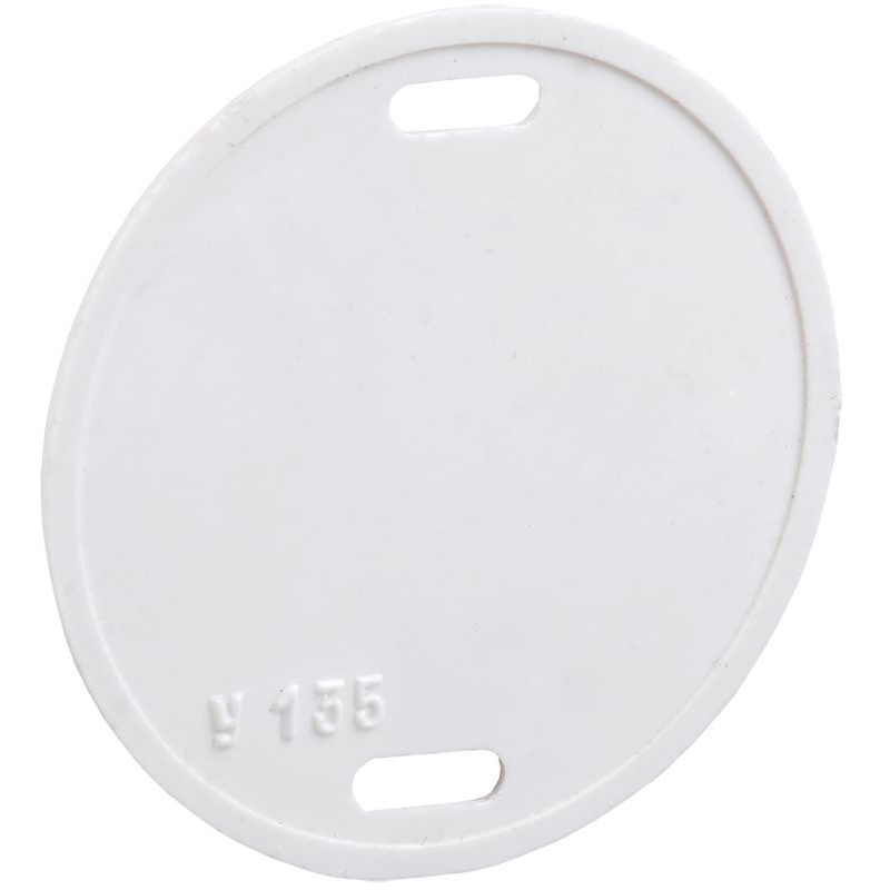 Бирка кабельная маркировочная У-135 (круг 55мм) IEK