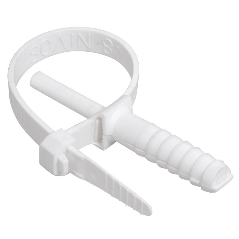 Хомут дюбельный ХД 7х150 бел (50шт/упак) IEK