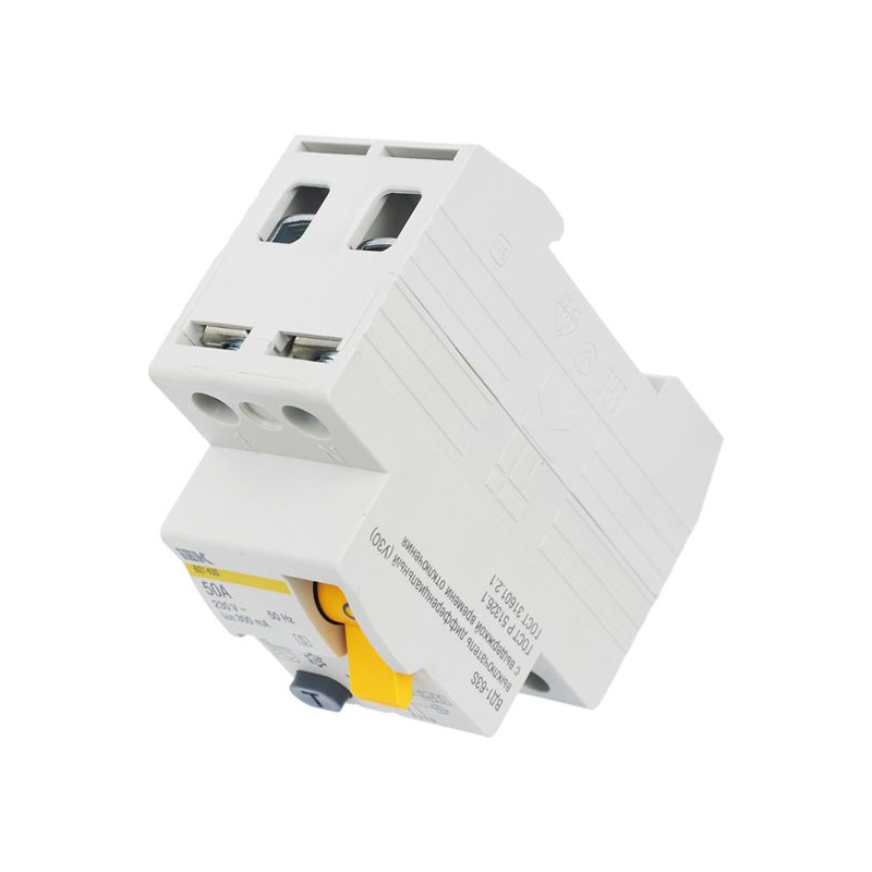 Выключатель дифференциальный (УЗО) ВД1-63S 2Р 50А 300мА IEK