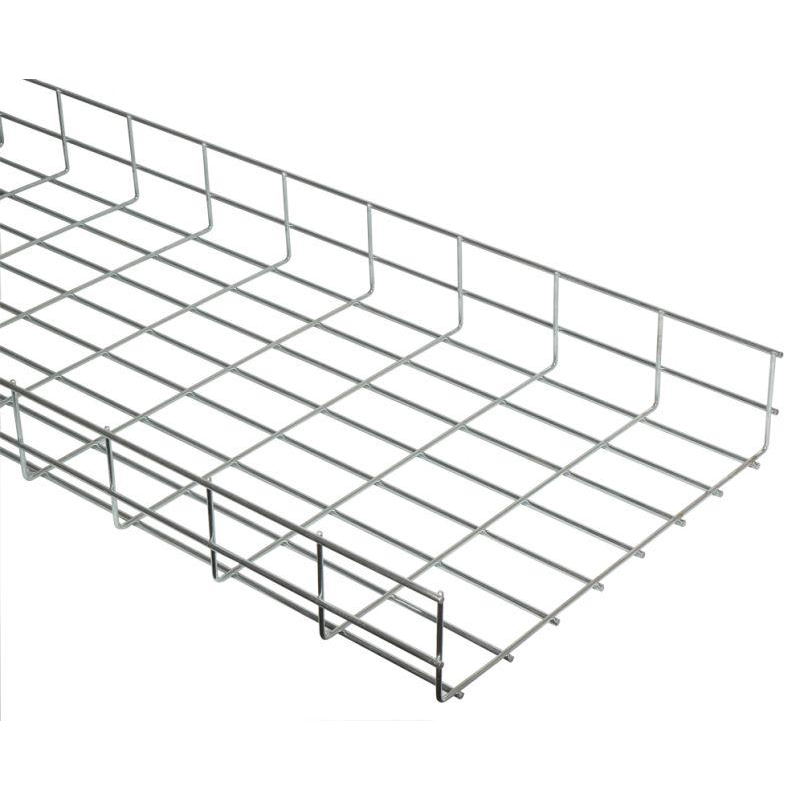 Лоток проволочный усиленный 300х85 L3000 сталь 5мм оцинк. IEK CLWU10-085-300-3