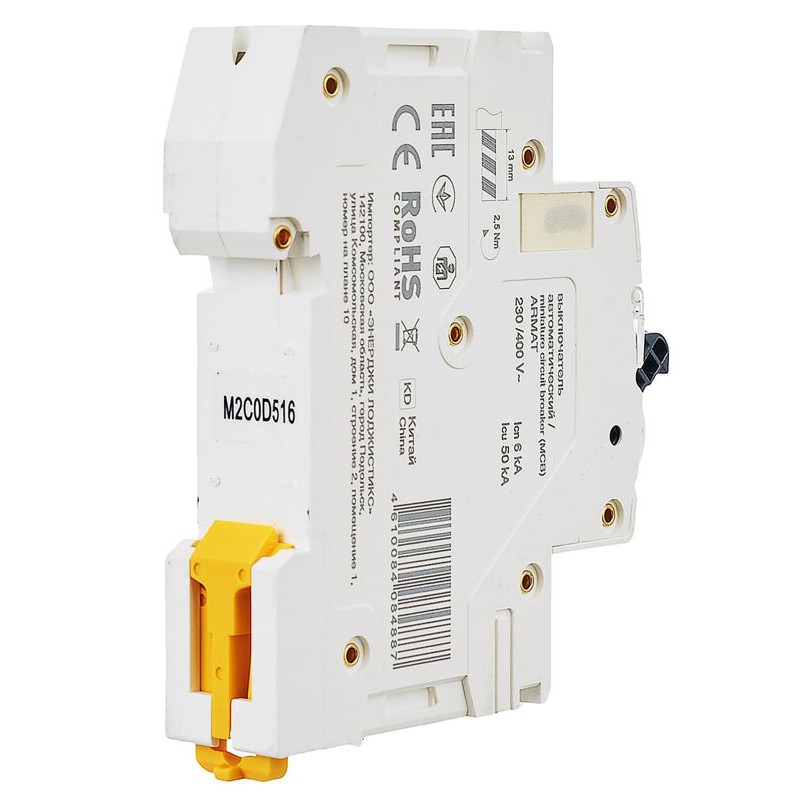 ARMAT Автоматический выключатель M06N 1P C 0,5А IEK