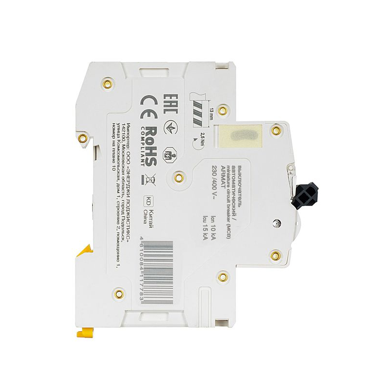 ARMAT Автоматический выключатель M10N 1P B 10А IEK