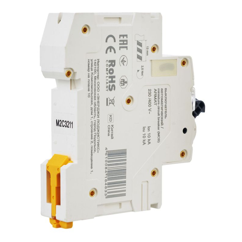 ARMAT Автоматический выключатель M10N 1P C 32А IEK