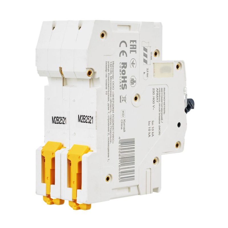 ARMAT Автоматический выключатель M10N 2P B 25А IEK