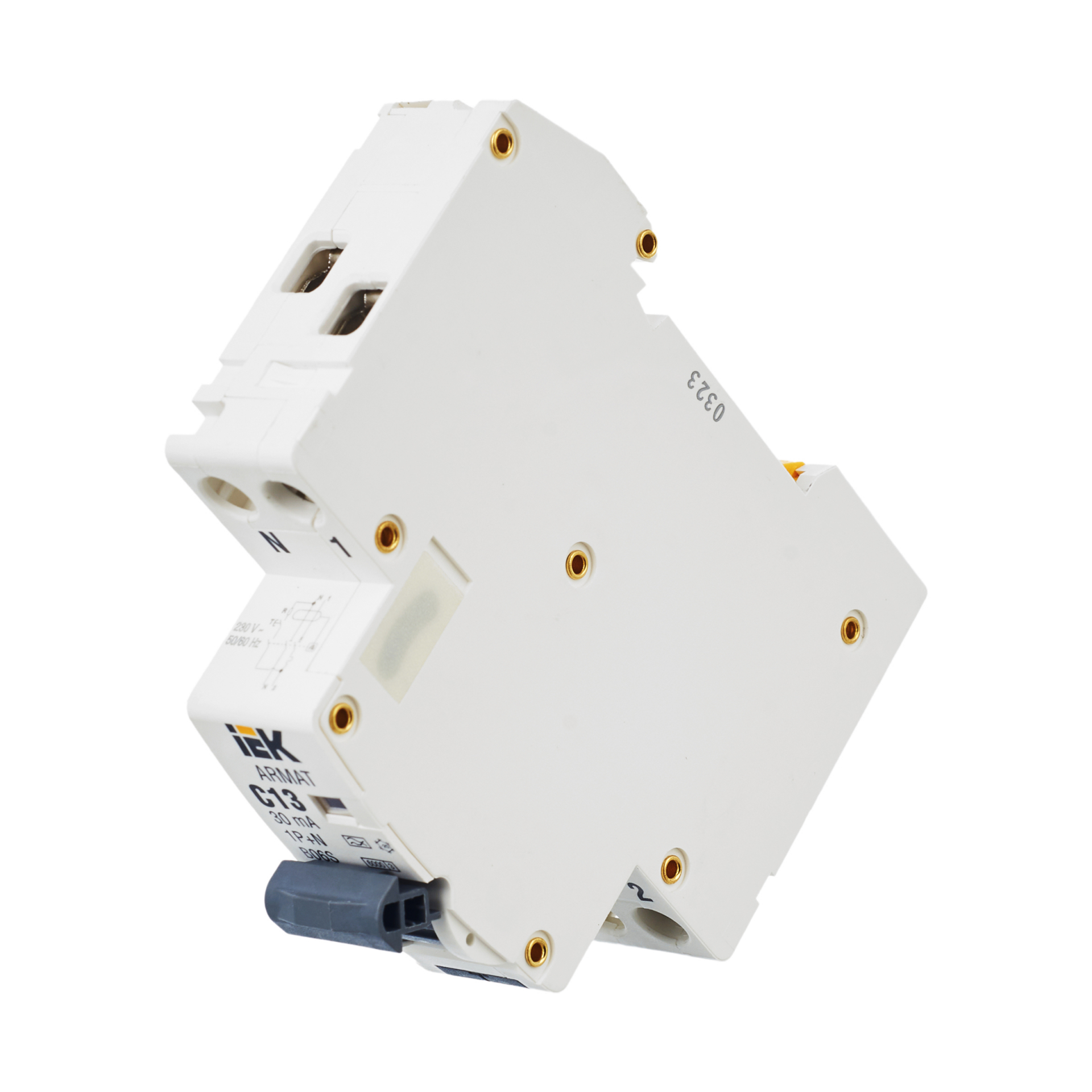 ARMAT Автоматический выключатель дифференциального тока B06S 1P+NP C13 30мА тип A (18мм) IEK