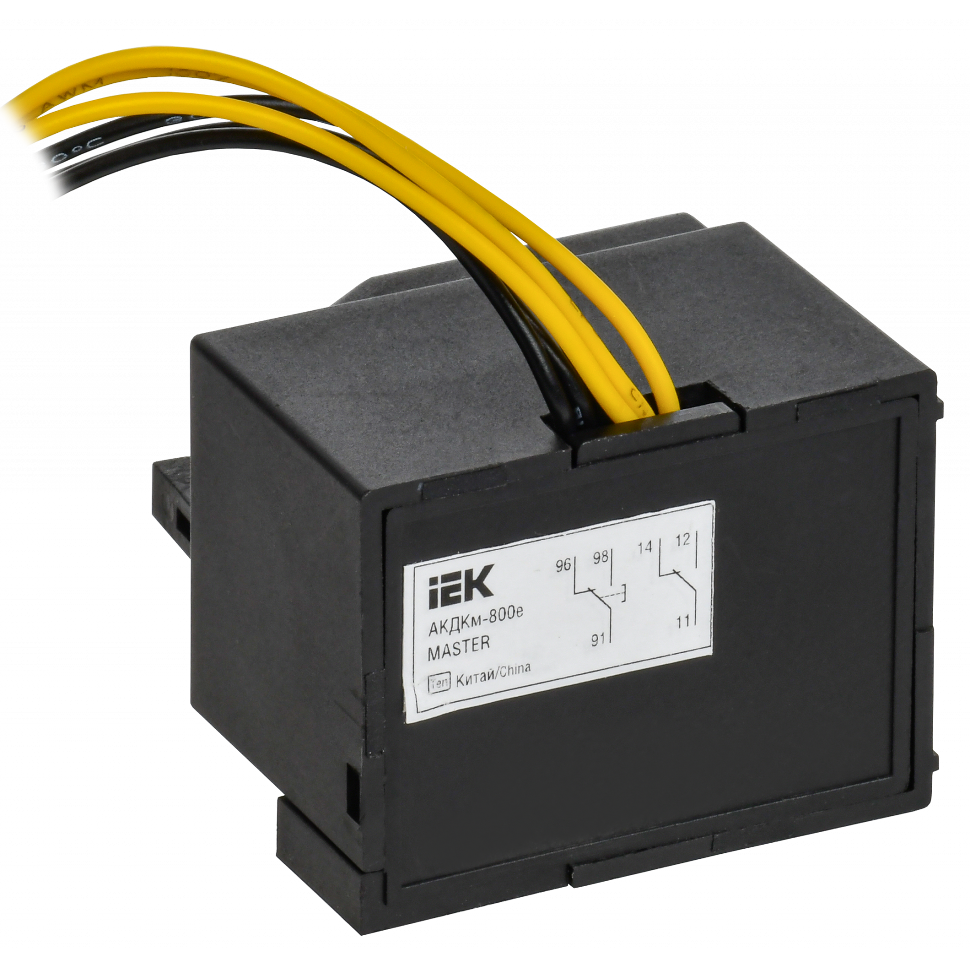 Контакт совмещенный АКДКм-800e (АКДКм-40) MASTER электронный расцепитель IEK