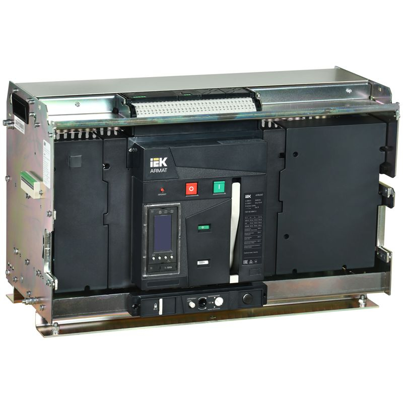 ARMAT AR-A6V TY50 3P W VR Выключатель автоматический воздушный 125кА расцепитель TY 5000А 3P выдвижной с аксессуарами ~220-240В: реле отключения, реле включения, моторный привод IEK